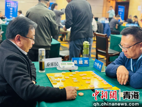 图为象棋比赛现场。西宁市体育局 供图 图为象棋比赛现场。西宁市体育局 供图