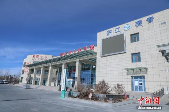 图为海西州人民医院一角。马铭言 摄 图为海西州人民医院一角。马铭言 摄