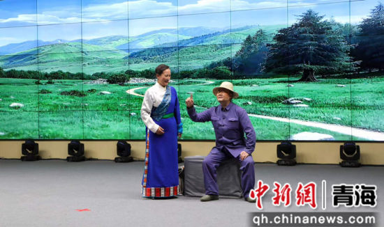 图为演出现场。青海职业技术大学 供图 图为演出现场。青海职业技术大学 供图