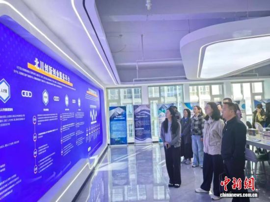 资料图为中国人民银行青海省分行工作人员调研西宁市北川创新创业服务平台、创新创业活力北区金融服务中心建设情况。 中国人民银行青海省分行供图 资料图为中国人民银行青海省分行工作人员调研西宁市北川创新创业服务平台、创新创业活力北区金融服务中心建设情况。 中国人民银行青海省分行供图