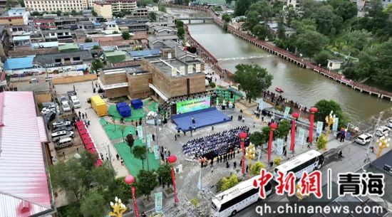 图为活动现场。同仁市委宣传部供图 图为活动现场。同仁市委宣传部供图