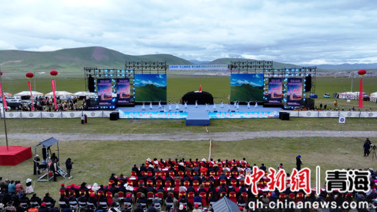 图为活动现场。曲麻莱县委宣传部供图 图为活动现场。曲麻莱县委宣传部供图