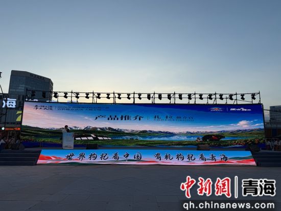 图为推介官今晚推介。活动主办方 供图 图为推介官今晚推介。活动主办方 供图