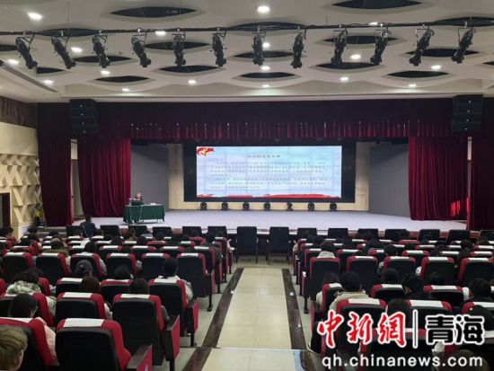 图为活动现场。青海职业技术大学 供图 图为活动现场。青海职业技术大学 供图