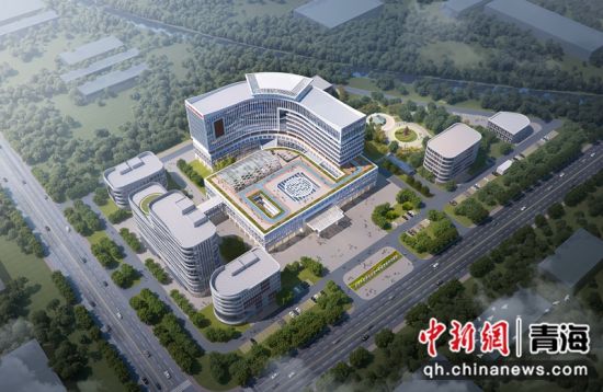 图为天津中医药大学第一附属医院青海医院效果图。天津中医药大学第一附属医院供图 图为天津中医药大学第一附属医院青海医院效果图。天津中医药大学第一附属医院供图