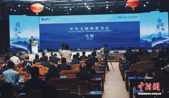 图为文旅合作推介会现场。李隽 摄 图为文旅合作推介会现场。李隽 摄