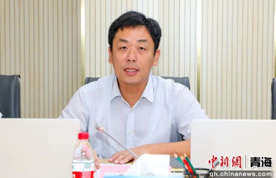图为青海职业技术大学党委书记李青致辞。青海职业技术大学供图 图为青海职业技术大学党委书记李青致辞。青海职业技术大学供图