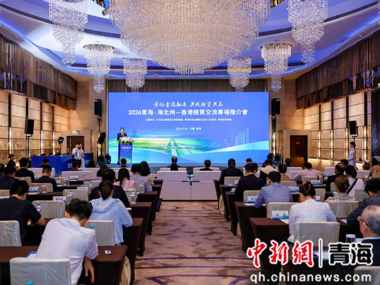 图为推介会现场。青海省商务厅供图 图为推介会现场。青海省商务厅供图