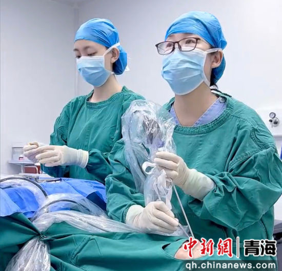 图为手术现场。史秋梅 供图 图为手术现场。史秋梅 供图