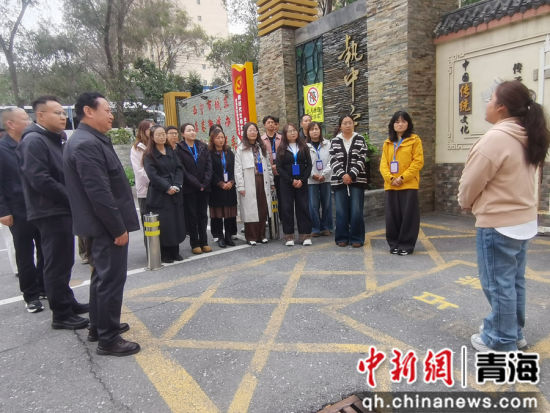 图为考察现场。海东市平安区委统一战线工作部供图 图为考察现场。海东市平安区委统一战线工作部供图