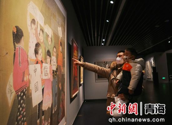 图为观展现场。马铭言摄